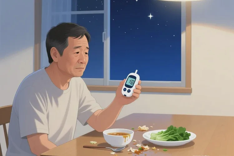 35岁晚餐血糖13点4是怎么回事(图1)