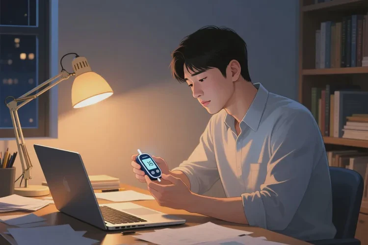 35岁早上空腹血糖13点4是怎么回事(图1)