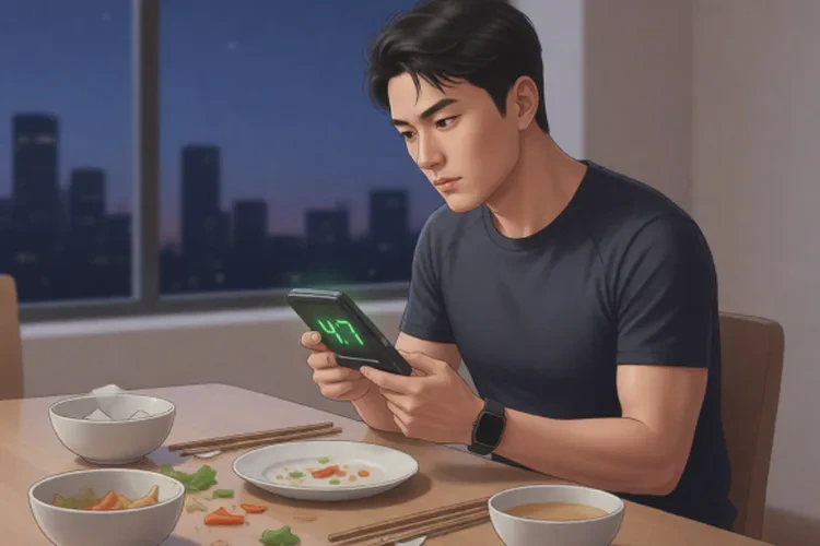 35岁晚餐血糖4.7是怎么回事(图1)