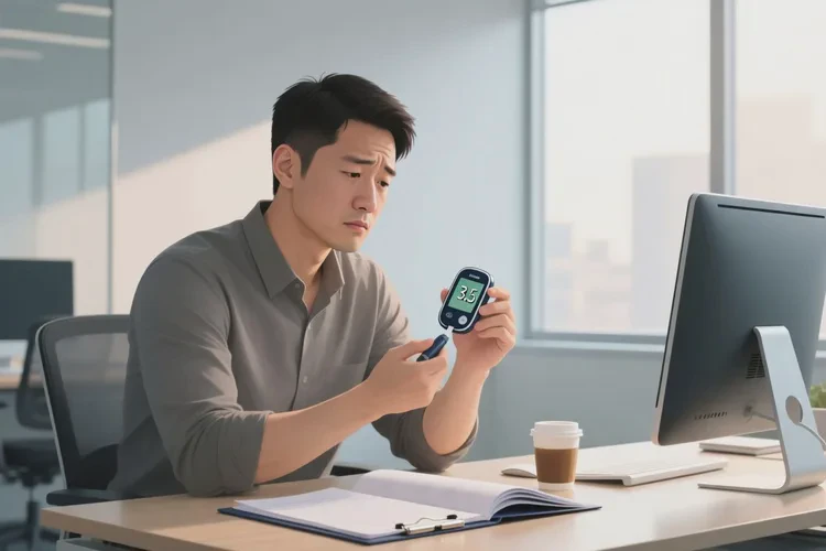 35岁中午血糖3.5是怎么回事(图1)