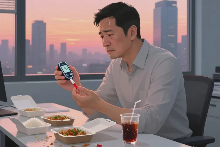 35岁中餐血糖27.7是怎么回事(图1)