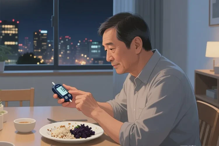 35岁晚餐血糖6.1是怎么回事(图1)