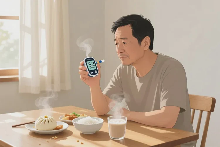 35岁早餐血糖12.2是怎么回事(图1)