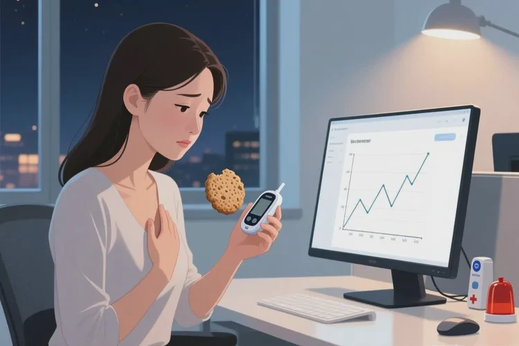 35岁晚餐血糖3.8是怎么回事(图1)