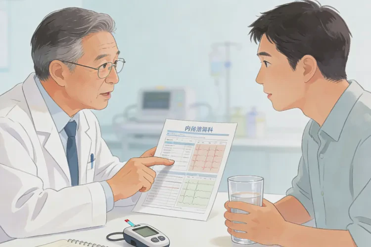 35岁晚餐血糖17.9是怎么回事(图2)