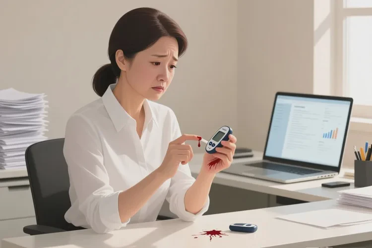 35岁早上空腹血糖13.6是怎么回事(图1)