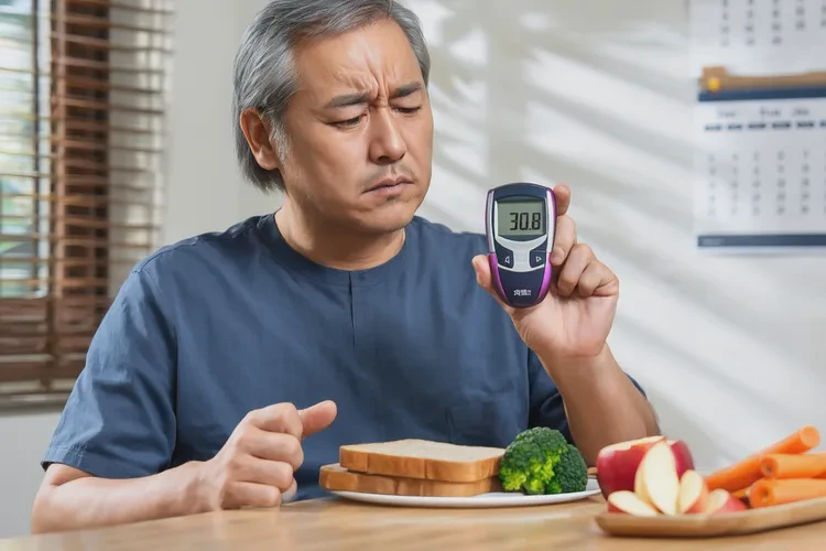 42岁晚餐血糖30.8是怎么回事(图1)