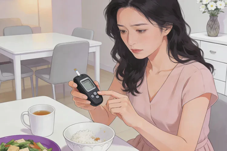 35岁晚餐血糖19.4是怎么回事(图1)