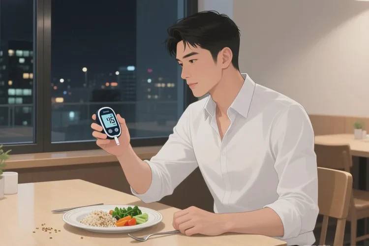 35岁晚餐血糖8.8是怎么回事(图1)