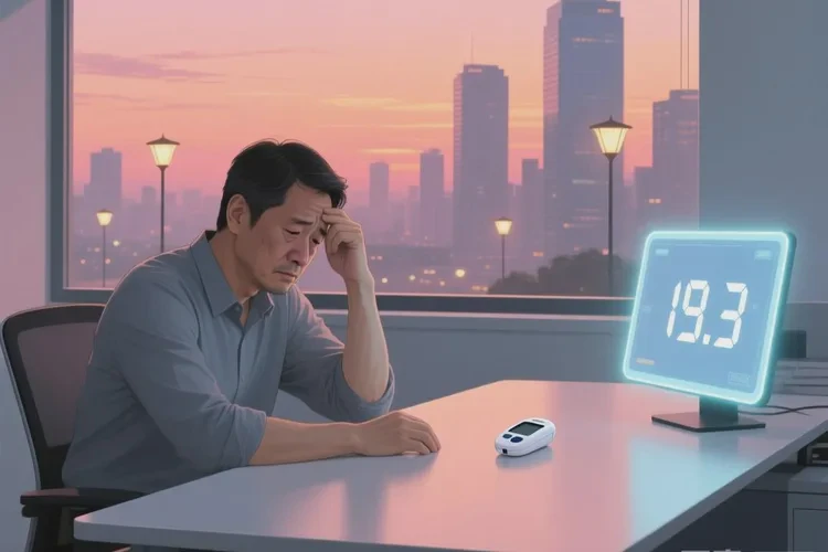 35岁早上空腹血糖19.3是怎么回事(图1)