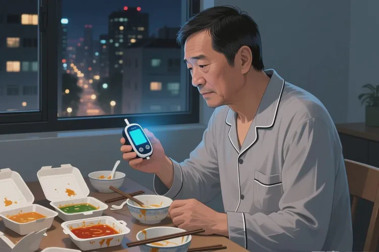 35岁晚餐血糖25.0是怎么回事(图1)