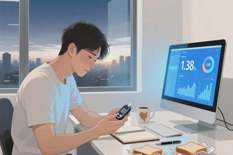 35岁早餐血糖13.6是怎么回事(图1)