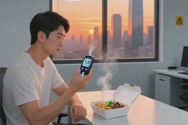 35岁中餐血糖12点1是怎么回事(图1)