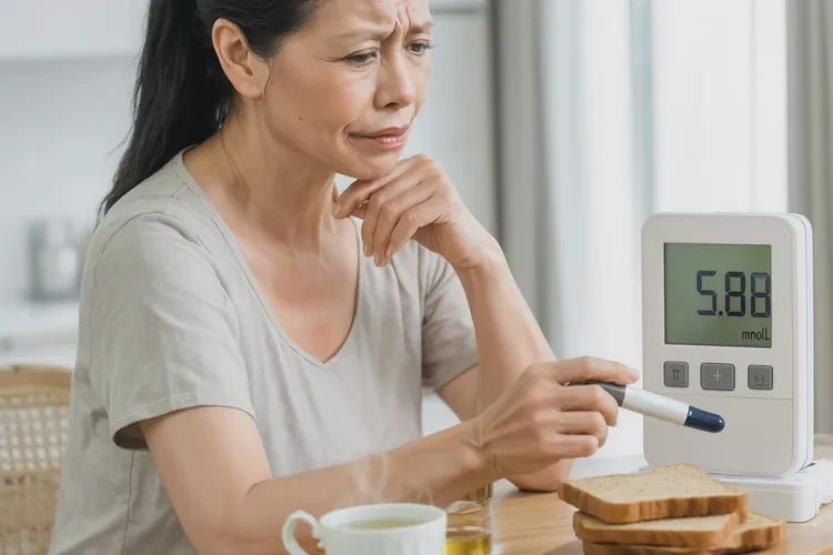 41岁早上空腹血糖5.4是怎么回事(图1)