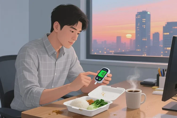 35岁中餐血糖7.7是怎么回事(图1)