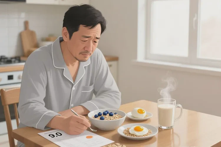 35岁早餐血糖9.0是怎么回事(图1)