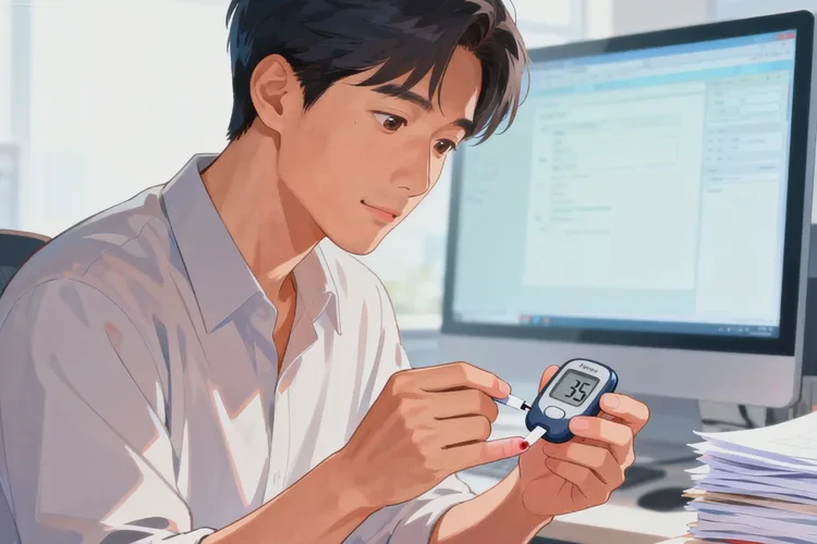 35岁中餐血糖14.8是怎么回事(图1)