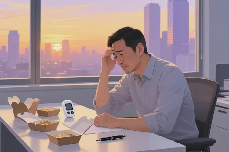 35岁中午血糖20.8是怎么回事(图1)