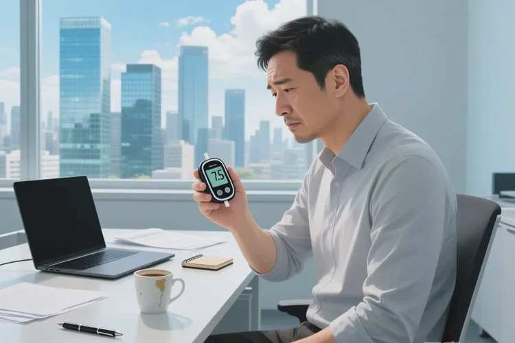 35歲中午血糖7點5是怎么回事(圖1)