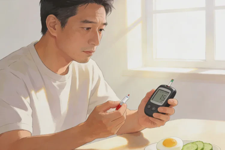 35岁早餐血糖4点4是怎么回事(图1)