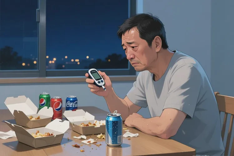 35岁晚餐血糖26.2是怎么回事(图1)