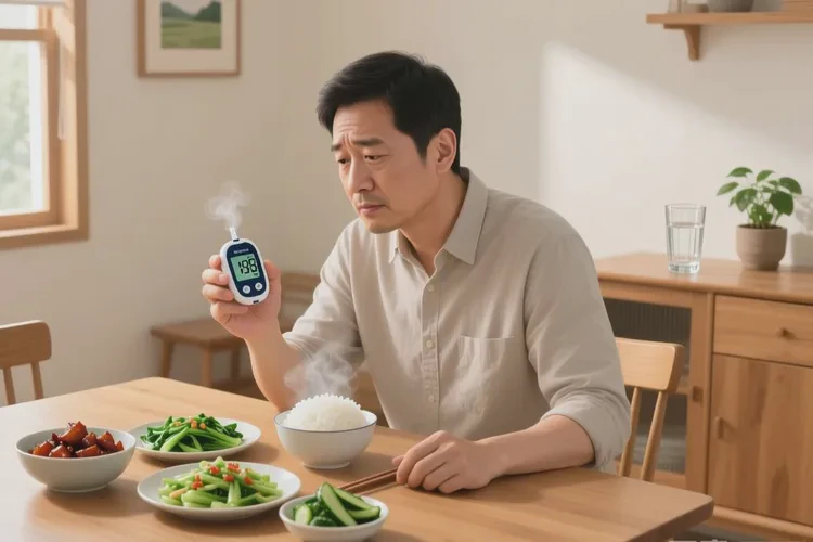 35岁晚餐血糖12.9是怎么回事(图1)