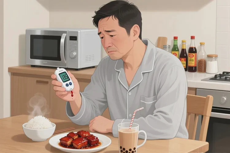 35岁晚餐血糖24.8是怎么回事(图1)