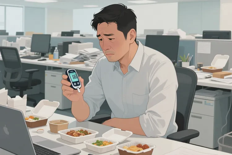 35岁中餐血糖21.3是怎么回事(图1)
