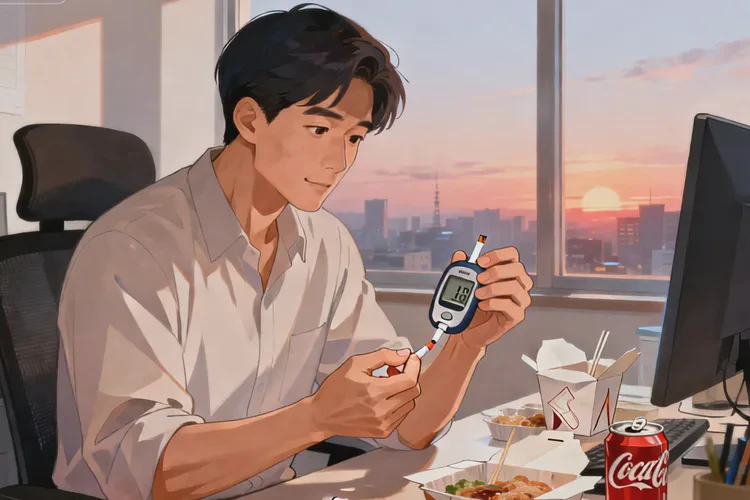 35岁中餐血糖21.6是怎么回事(图1)