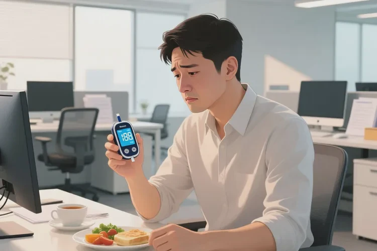 35歲中午血糖22.3是怎么回事(圖1)