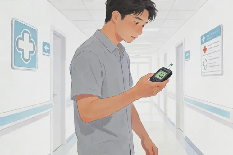 35岁晚餐血糖18点8是怎么回事(图1)