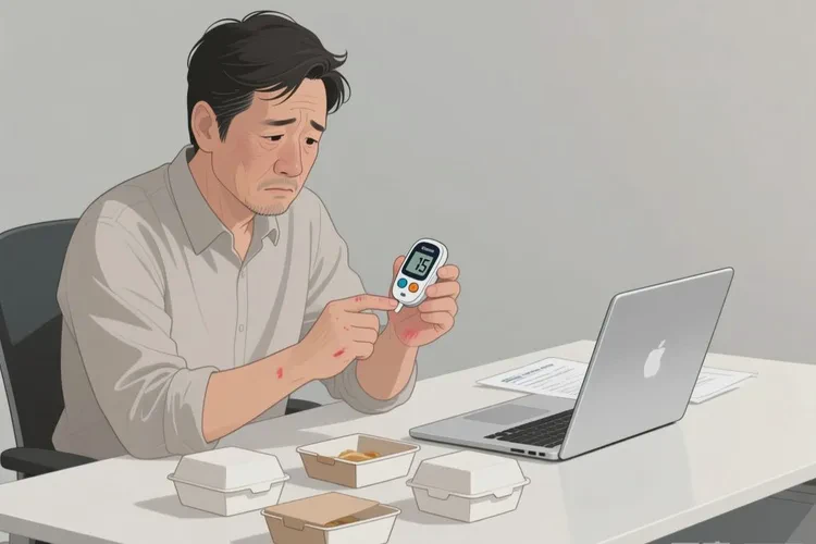 35岁中餐血糖16.8是怎么回事(图1)