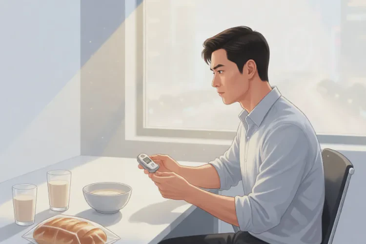 35岁早餐血糖11.5是怎么回事(图1)