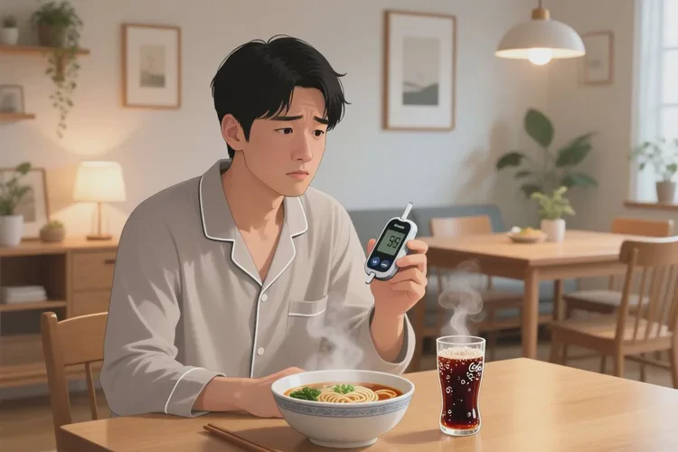 35岁中餐血糖18.2是怎么回事(图1)