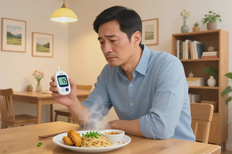 35岁晚餐血糖21.9是怎么回事(图1)
