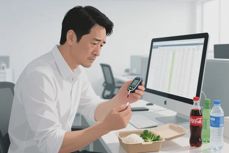 35岁晚餐血糖7.9是怎么回事(图1)