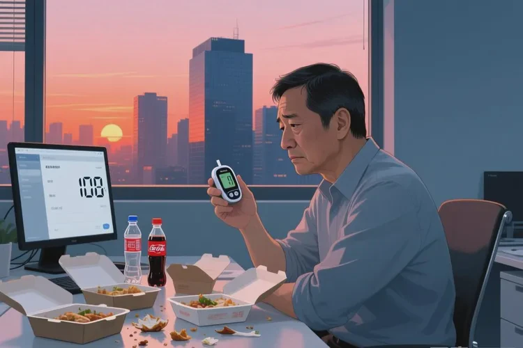 35岁中餐血糖24.1是怎么回事(图1)