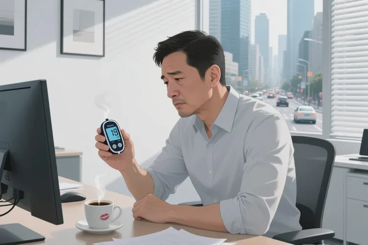 35歲中午血糖12.8是怎么回事(圖1)