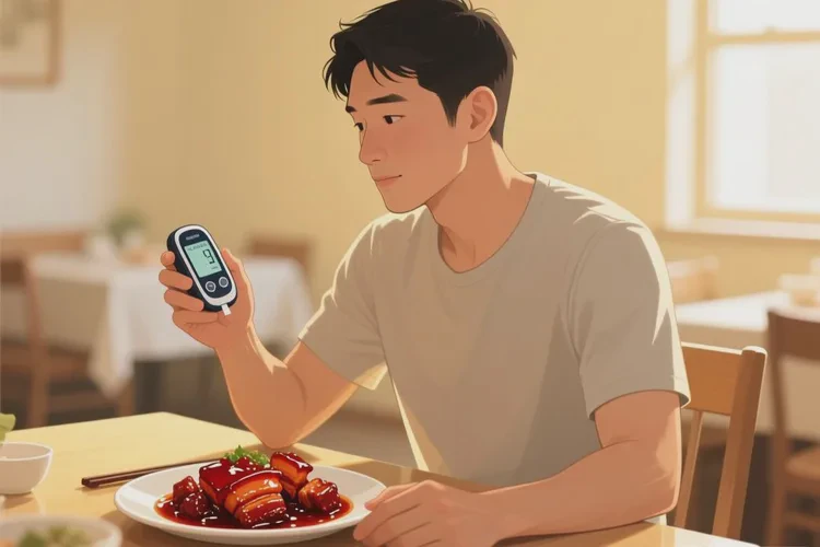35岁晚餐血糖13.4是怎么回事(图1)