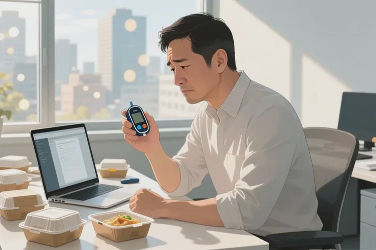 35岁中餐血糖8.2是怎么回事(图1)