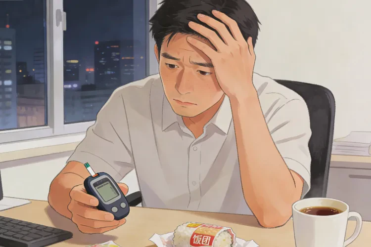 35岁晚餐血糖18点4是怎么回事(图1)