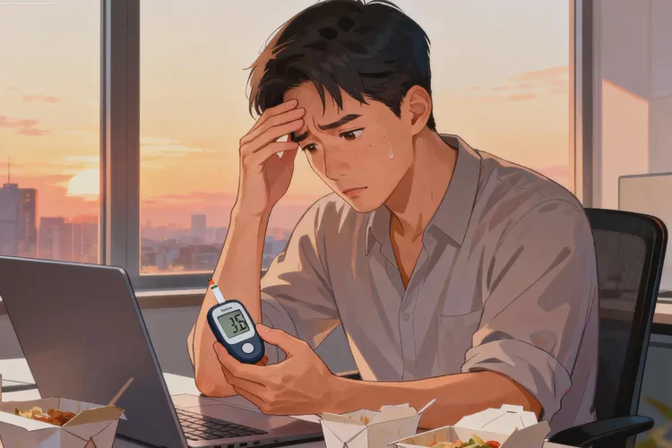 35岁中餐血糖14点7是怎么回事(图1)