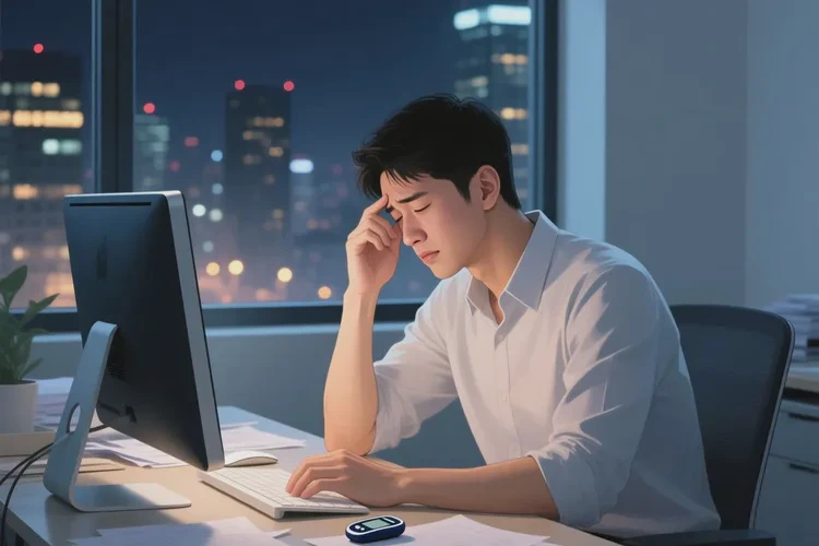 35岁早上血糖17点8是怎么回事(图1)