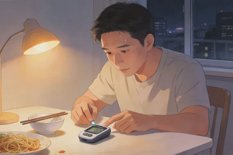 35岁晚餐血糖19.2是怎么回事(图1)