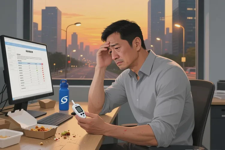 35岁中餐血糖5点4是怎么回事(图1)