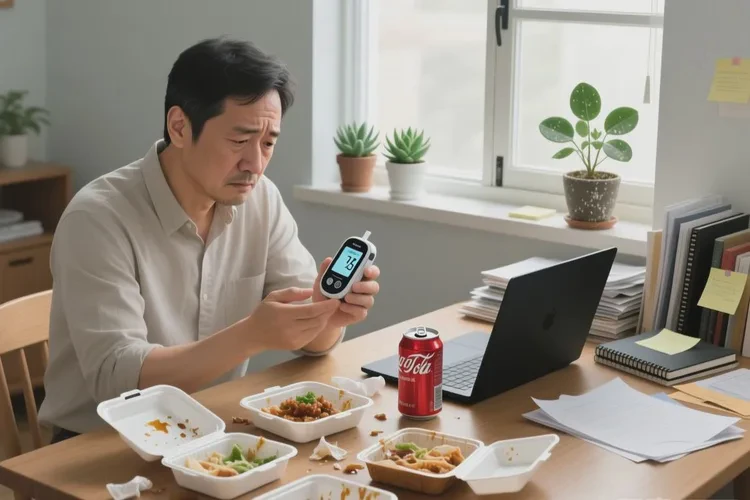 35岁晚餐血糖20点6是怎么回事(图1)