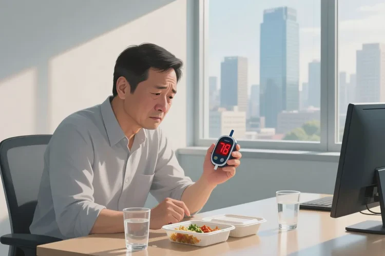 35歲中午血糖21.8是怎么回事(圖1)