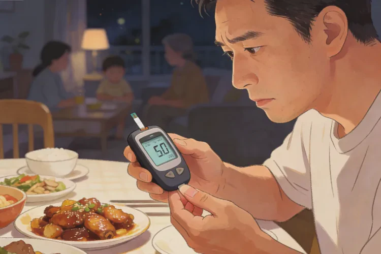 35岁晚餐血糖19点8是怎么回事(图1)