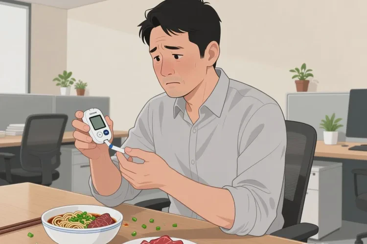 35岁中餐血糖13.8是怎么回事(图1)