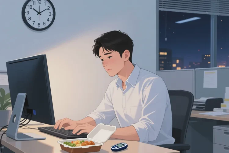 34岁晚上血糖9.5是怎么回事(图2)